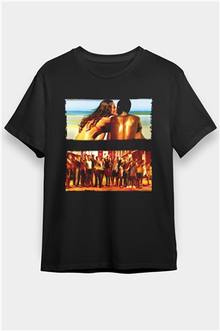 Tanrı Kent (City of God) Baskılı Siyah Tişört