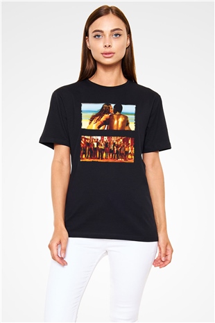 Tanrı Kent (City of God) Baskılı Siyah Tişört