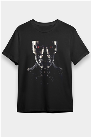 Terminatör Kara Kader (Terminator Dark Fate) Baskılı Siyah Tişört