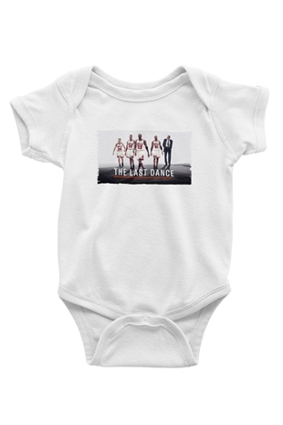 Unisex The Last Dance Baskılı Bebek Body - Zıbın