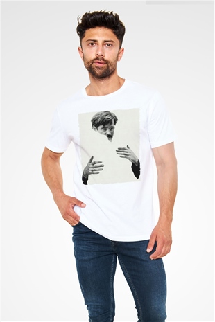 The Lobster Baskılı Beyaz Tshirt