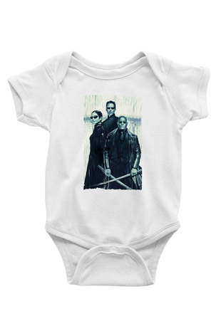 Unisex The Matrix Revolutions Baskılı Bebek Body - Zıbın