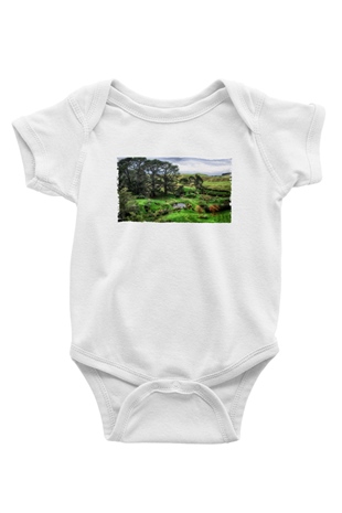 Unisex The Shire Baskılı Bebek Body - Zıbın