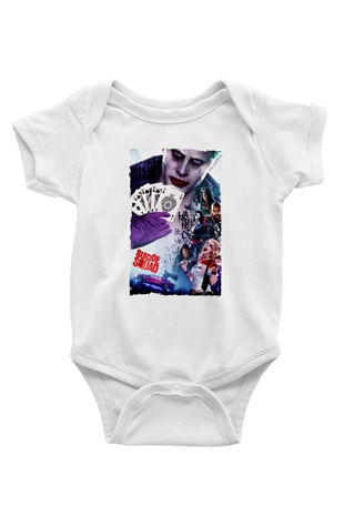 Unisex The Suicide Squad (İntihar Timi) Baskılı Bebek Body - Zıbın