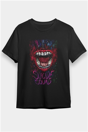 The Suicide Squad İntihar Timi (The Suicide Squad) Baskılı Siyah Tshirt
