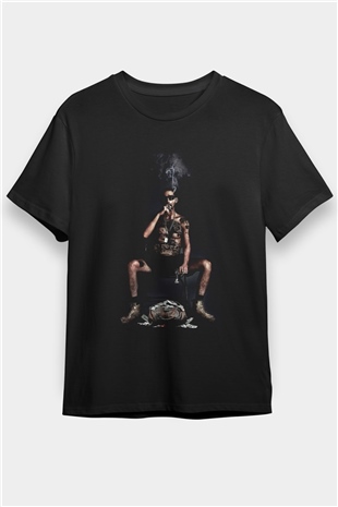 The Tax Collector Baskılı Siyah Tshirt