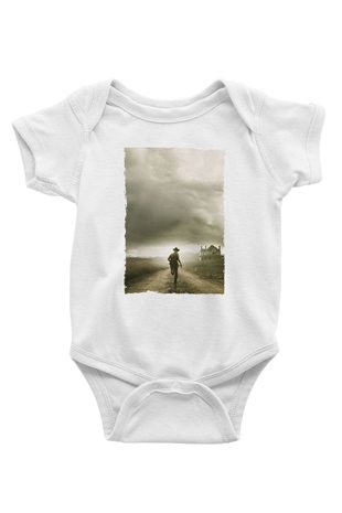 Unisex The Walking Dead Baskılı Bebek Body - Zıbın