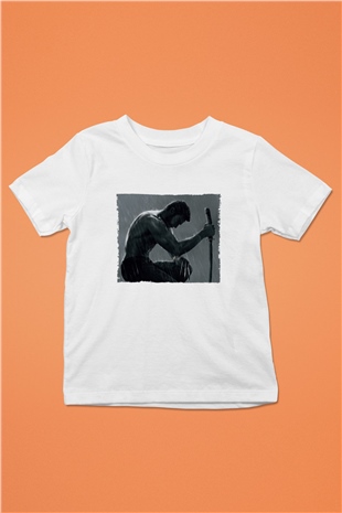 Unisex The Wolverine Baskılı Beyaz Çocuk Tshirt