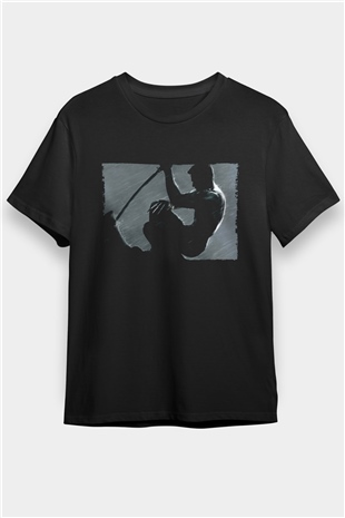 The Wolverine Baskılı Siyah Tshirt