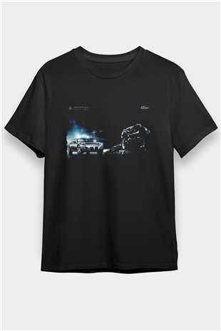 Transformers Baskılı Siyah Tshirt
