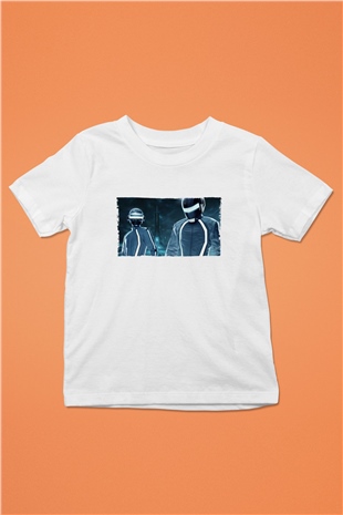 Unisex Tron Legacy Baskılı Beyaz Çocuk Tshirt