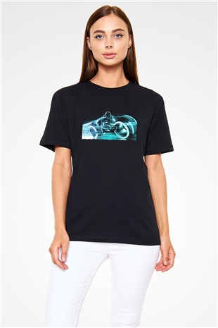 TRON Legacy Baskılı Siyah Tişört