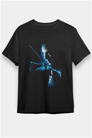 Unbreakable Baskılı Siyah Tshirt