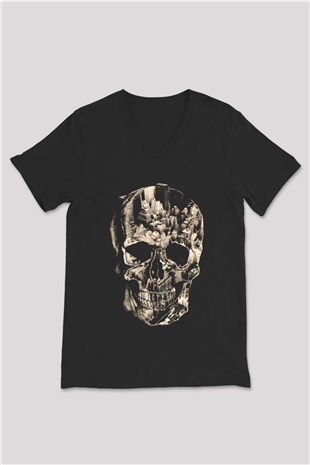 Unisex V Yaka Tişört TSR102