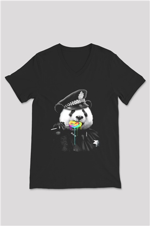 Unisex V Yaka Tişört TSR106