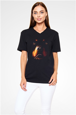Unisex V Yaka Tişört TSR149