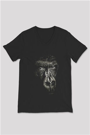 Unisex V Yaka Tişört TSR150