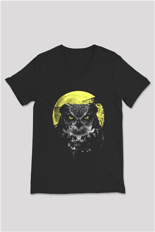 Unisex V Yaka Tişört TSR153