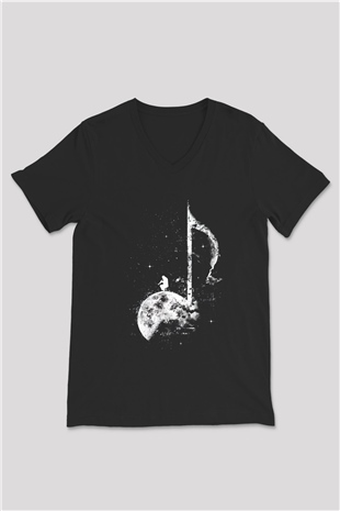 Unisex V Yaka Tişört TSR156