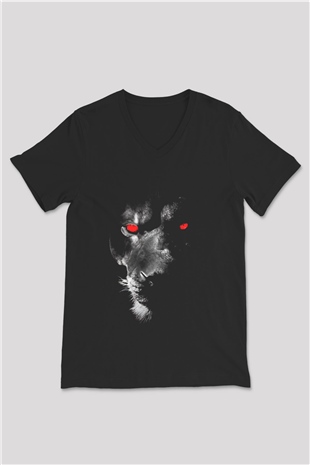 Unisex V Yaka Tişört TSR194