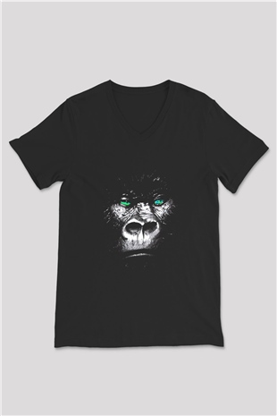 Unisex V Yaka Tişört TSR20
