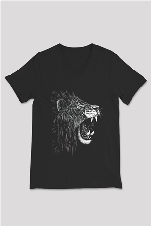 Unisex V Yaka Tişört TSR203