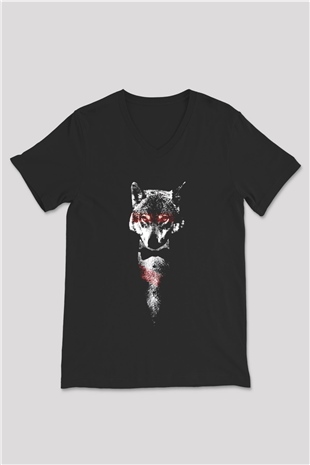 Unisex V Yaka Tişört TSR22