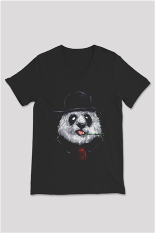Unisex V Yaka Tişört TSR224