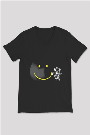 Unisex V Yaka Tişört TSR231