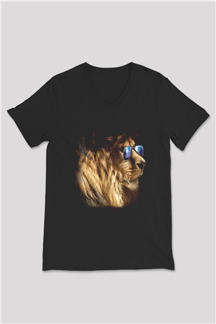 Unisex V Yaka Tişört TSR246