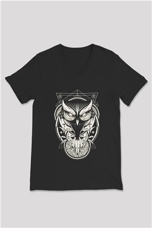 Unisex V Yaka Tişört TSR279