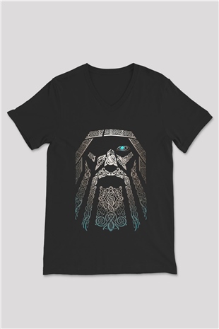Unisex V Yaka Tişört TSR299