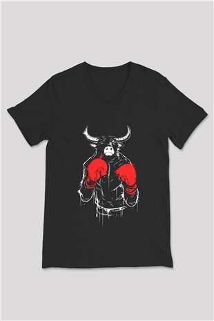Unisex V Yaka Tişört TSR39