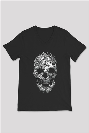 Unisex V Yaka Tişört TSR61