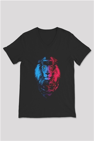 Unisex V Yaka Tişört TSR98