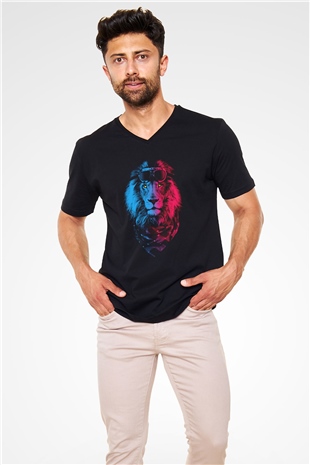 Unisex V Yaka Tişört TSR98