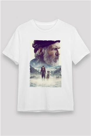 Vahşetin Çağrısı (The Call of the Wild) Baskılı Beyaz Tişört