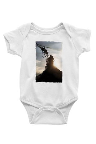 Unisex World War Z Baskılı Bebek Body - Zıbın