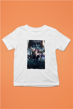 Unisex X-Men Apocalypse Baskılı Beyaz Çocuk Tshirt
