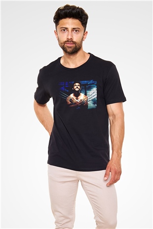 X-Men Başlangıç Wolverine (X-Men Origins Wolverine) Baskılı Siyah T-Shirt