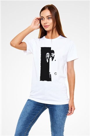 Yaralı Yüz (Scarface) Baskılı Beyaz Tshirt