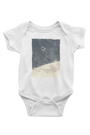 Unisex Yıldızlararası (Interstellar) Baskılı Bebek Body - Zıbın