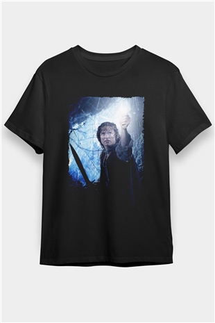 Yüzüklerin Efendisi Kralın Dönüşü (The Lord of the Rings The Return of the King) Baskılı Siyah Tshirt