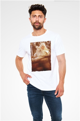 Yüzüklerin Efendisi Kralın Dönüşü (The Lord of the Rings The Return of the King) Baskılı Beyaz T-shirt