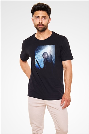 Yüzüklerin Efendisi Kralın Dönüşü (The Lord of the Rings The Return of the King) Baskılı Siyah Tshirt