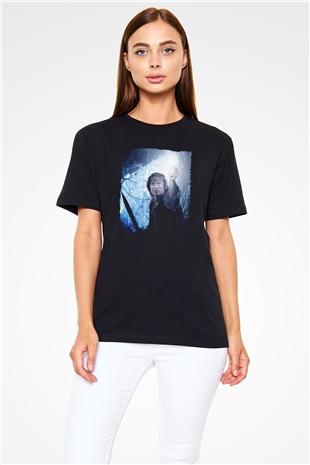 Yüzüklerin Efendisi Kralın Dönüşü (The Lord of the Rings The Return of the King) Baskılı Siyah Tshirt