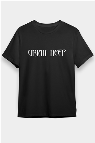 Uriah Heep Siyah Unisex Tişört T-Shirt - TişörtFabrikası