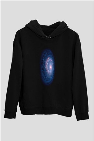 Uzay Siyah Unisex Hoodie