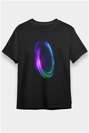 Uzay Siyah Unisex Tişört T-Shirt - TişörtFabrikası