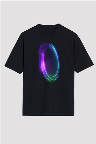 Uzay Siyah Oversize Tişört Oversize T-shirt - TişörtFabrikası